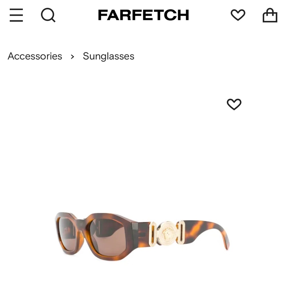 Versace Tortoise OVE4361 Biggie Sunglasses